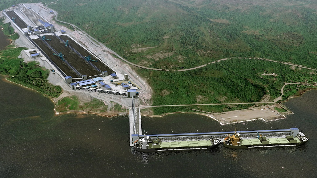 Строительство путей к порту Лавна завершат к концу 2023 года